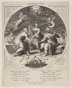 I tre destini da Aegidius Sadeler II