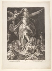 Il trionfo della saggezza da Aegidius Sadeler II