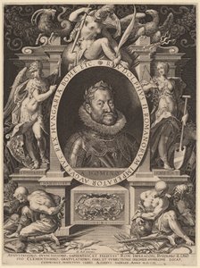 Rodolfo II da Aegidius Sadeler II after Hans von Aachen