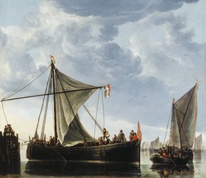 La barca di passaggio da Aelbert Cuyp