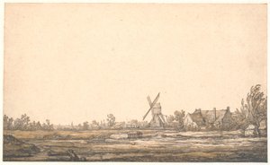 Paesaggio con un mulino da Aelbert Cuyp