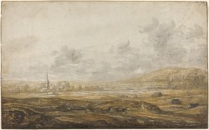 Paesaggio Panoramico lungo il Reno da Aelbert Cuyp