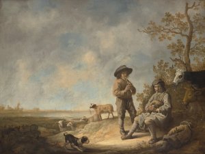 Pastorelli che suonano, ca. 1643-44
