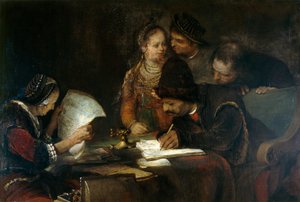 Il contratto di matrimonio, c.1670