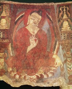 Buddha seduto su un loto, V-VI secolo