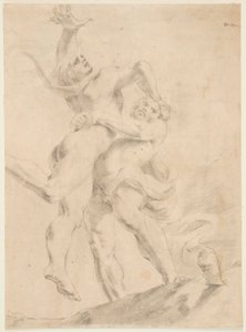 Studio per Ercole e Anteo da After Annibale Carracci