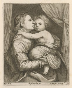 Madonna col Bambino da After David Teniers the Younger