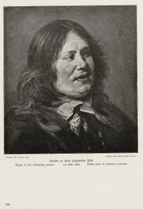 Schizzo del busto di Stephanus Gerardts