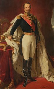 Franz Xaver Winterhalter (dopo) Napoleone III in abito da incoronazione