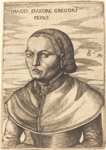 Moglie di Georg Pencz da After Georg Pencz
