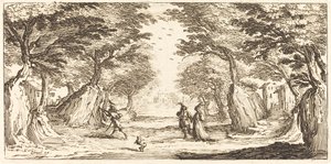 Paesaggio da After Jacques Callot