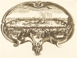 Il ventaglio da After Jacques Callot