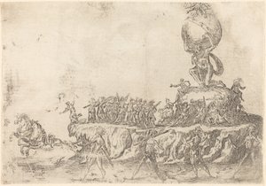 Il Carro del Sole da After Jacques Callot