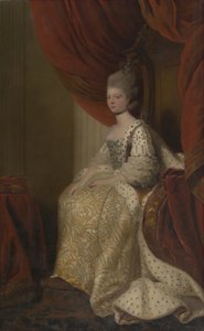 Carlotta Sofia di Meclemburgo-Strelitz (1744-1818), regina consorte di Giorgio III da after Joshua Reynolds