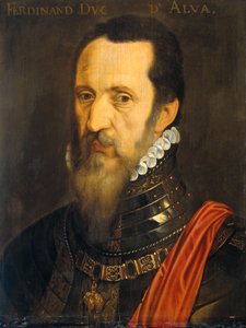 Ritratto di Fernando Álvarez de Toledo, duca di Alba da After Willem Key
