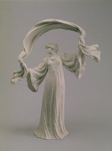 Ballerina con una sciarpa da un centrotavola, Sevres, 1900