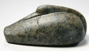 Peso a forma di anatra, Vicino Oriente (pietra) da Age Bronze