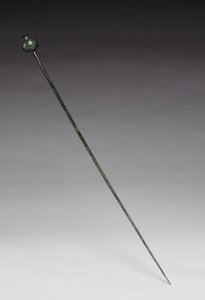 Spilla per indumenti, c.1400 a.C. (bronzo fuso e lavorato) da Age Bronze