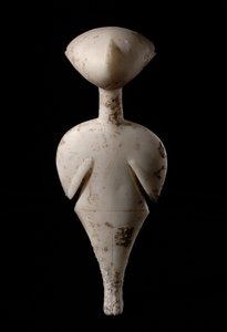 Statuetta di una donna: "La stargazer" da Age Bronze