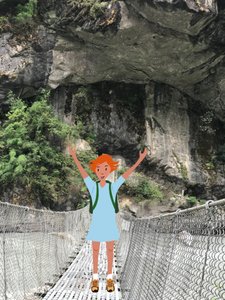 Camminando su un Ponte
