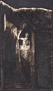 Donna in alcova da Agnes Slott Møller