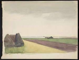 Paesaggio da Agnes Slott Møller