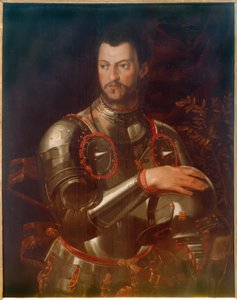 Ritratto del Duca Cosimo I in armatura da Agnolo Bronzino