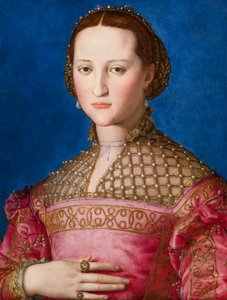 Ritratto di Eleonora di Toledo, c.1543 da Agnolo Bronzino