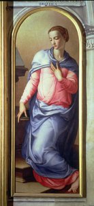 La Vergine, pannello destro di un