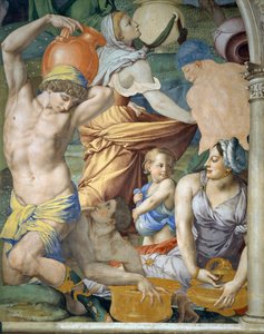 La caduta della Manna da Agnolo Bronzino