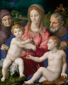 La Sacra Famiglia con Sant