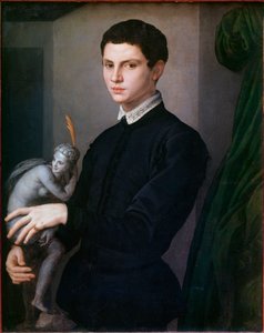 Ritratto di uno scultore da Agnolo Bronzino
