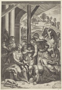 Adorazione dei Magi da Agostino Carracci