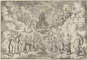 Armonia delle sfere da Agostino Carracci