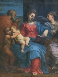 Sacra Famiglia con Santa Margherita