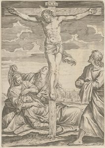 Crocifissione da Agostino Carracci