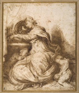 Madonna e Bambino con San Giovanni, tutti addormentati