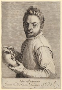 Ritratto di Giovanni Gabrielli, detto «Il Sivello» da Agostino Carracci