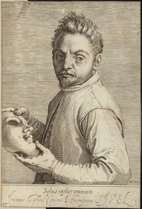 Ritratto di Giovanni Gabrielli da Agostino Carracci