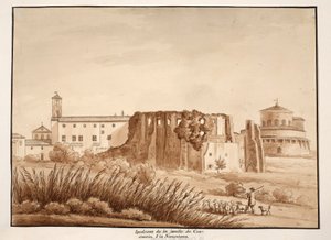 Ippodromo della famiglia di Costantino, Via Nomentana, 1833 da Agostino Tofanelli