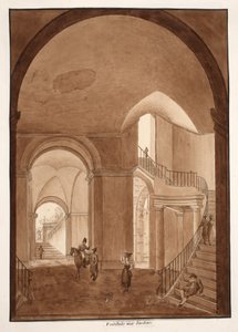 Vestibolo dei giardini del Palazzo Caetani all