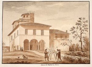 La casa di Raffaello sul Pincio da Agostino Tofanelli