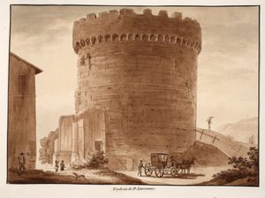 La tomba degli Orazi e Curiazi, 1833