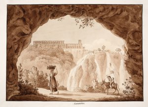 Le cascate di Tivoli da Agostino Tofanelli