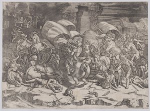 Battaglia con una sciabola