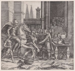 Camillo, datato 1531 da Agostino Veneziano