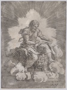 San Marco, datato 1518 da Agostino Veneziano