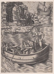 La corteccia da Agostino Veneziano