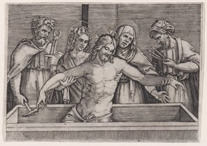 La sepoltura di Cristo da Agostino Veneziano