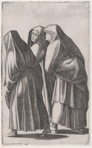 Le tre donne sante che vanno al sepolcro da Agostino Veneziano